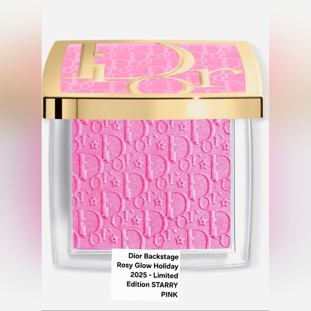 Dior Backstage Rosy Glow Holiday 2025 - Limited Edition STARRY PINK. 1 Left